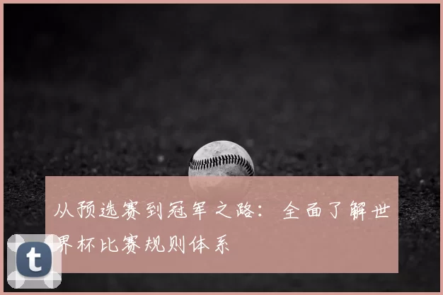 从预选赛到冠军之路:全面了解世界杯比赛规则体系