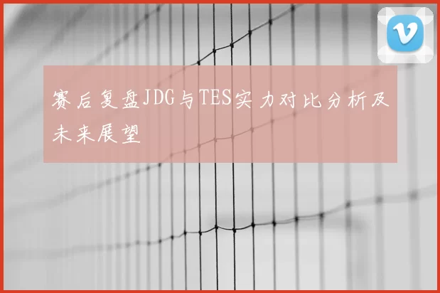 赛后复盘JDG与TES实力对比分析及未来展望
